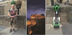 Google Street View come to Edinburgh Castle