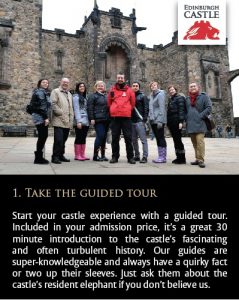 Guided tour of Edinburgh Castle