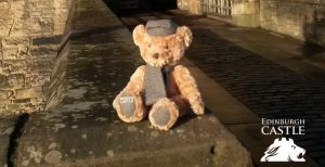 Teddy Bear at Edinburgh Castle