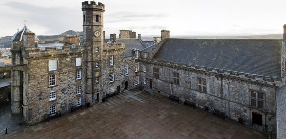 The Royal Palace viewed from Crown Square