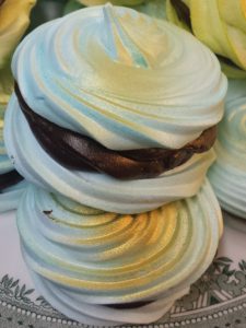 several meringues stacked on top of each other