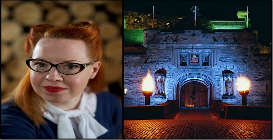 Lou Milligan and the Jacobite Room at Edinburgh Castle