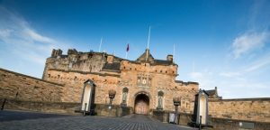 Edinburgh Castle portcullis gate