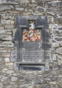 close up of the sign at Lang Stairs