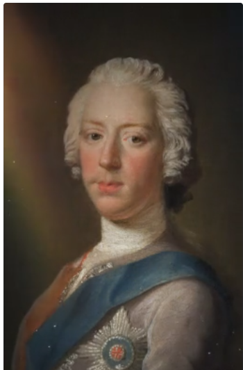 A portrait of Bonnie Prince Charlie